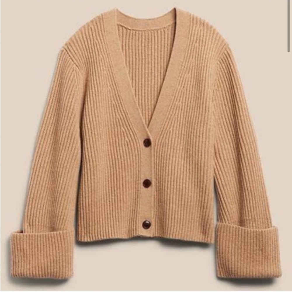 Banana Republic Talia Merino/Cashmere Cardigan